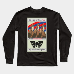 Astra Militarum Recruitment Long Sleeve T-Shirt